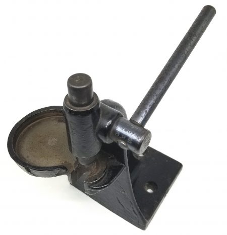Lot 24 - Frankford Arsenal bench priming tool for .30-40 Krag. Marked: “FRANKFORD ARSENAL 1907 G.H.S.” Black finished. Works perfectly. Ex-Woodin collection. $225-265